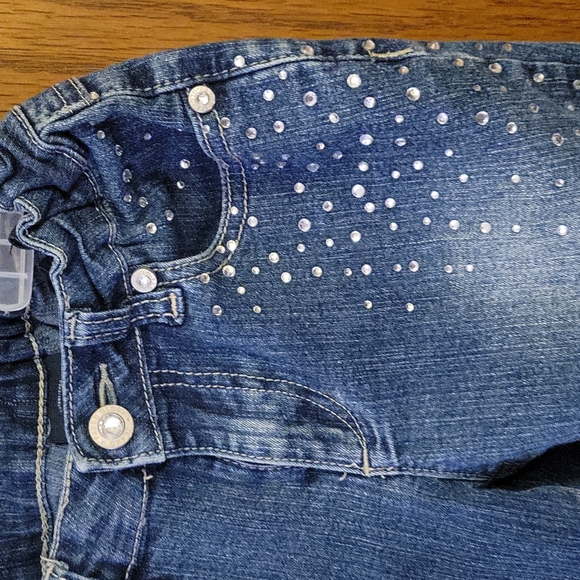 Rhinestone flare jeans - Picture 2 of 5